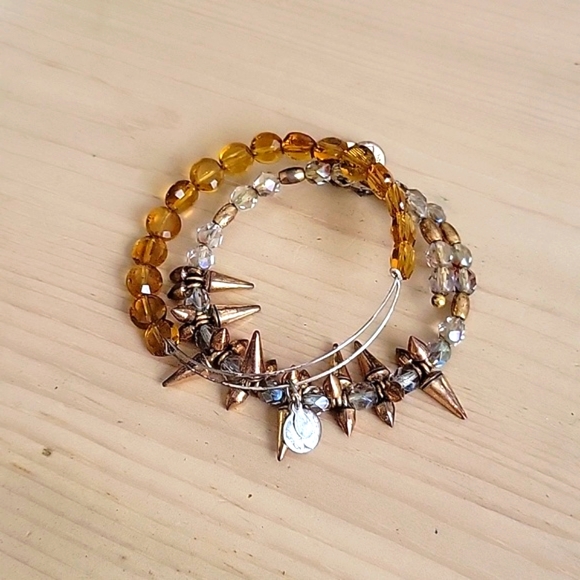 Alex and Ani Bracelets- Vintage 66 & Beaded Wrap Bracelets - Picture 5 of 5